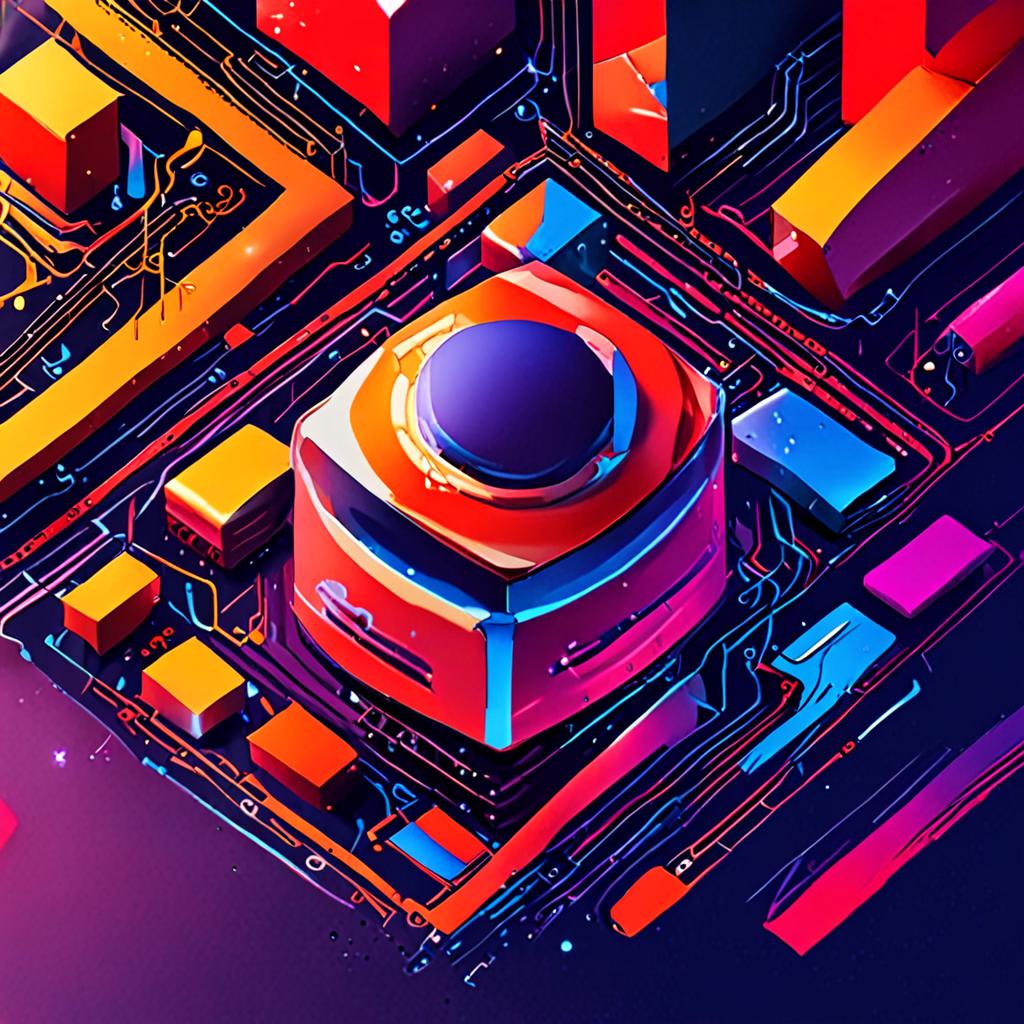 AI-powered creative workspace with a team collaborating on a digital project.